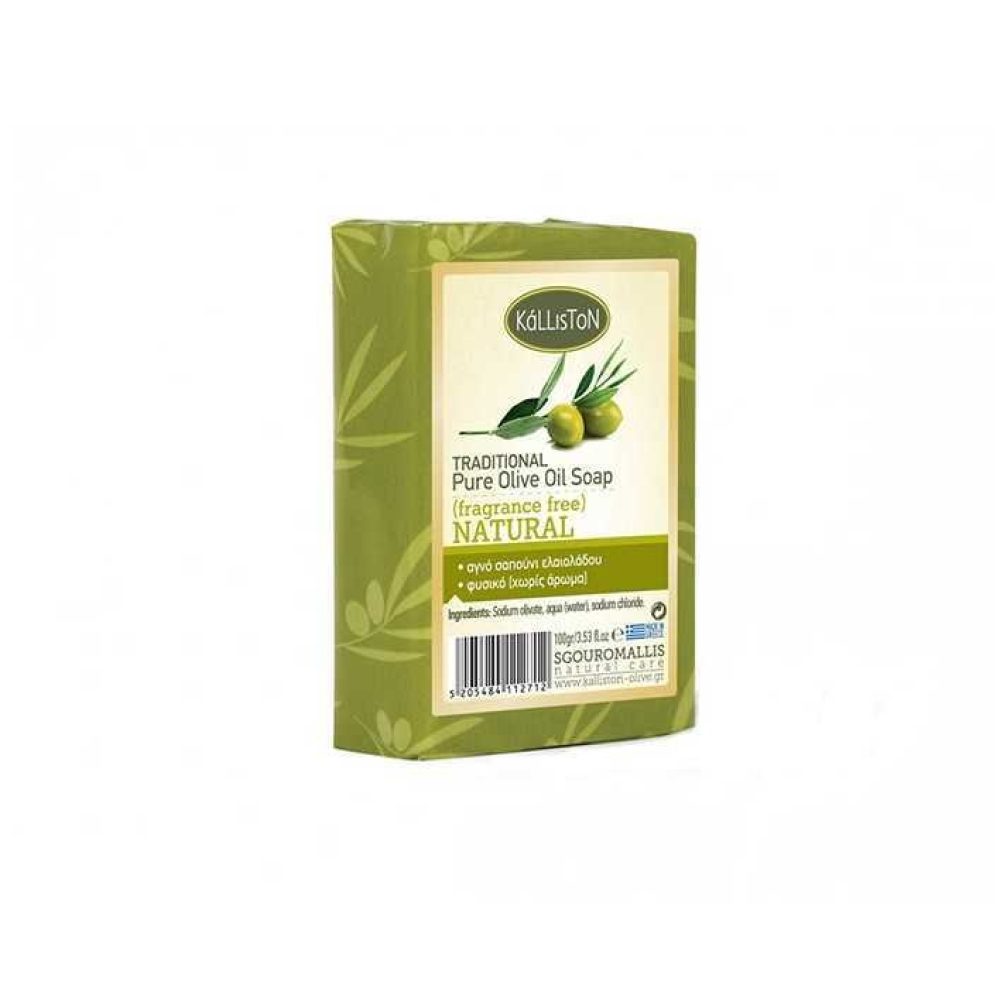 Green Traditional Greek Soap (KALLISTON) (100g)