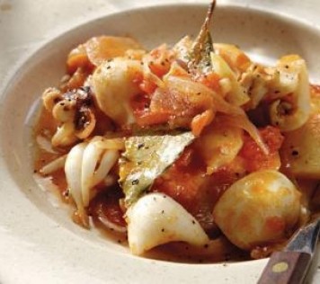 Cuttlefish with honey and rosemary