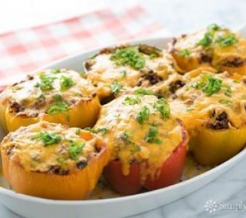 Stuffed Peppers with buckwheat