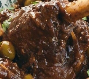 Lamb shank (shank) braised with 7-spice mixture