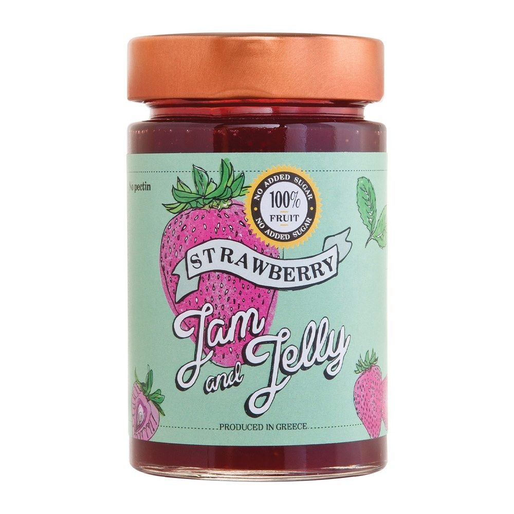 Strawberry Jam (Sugar Free) 100% fruit (260g)