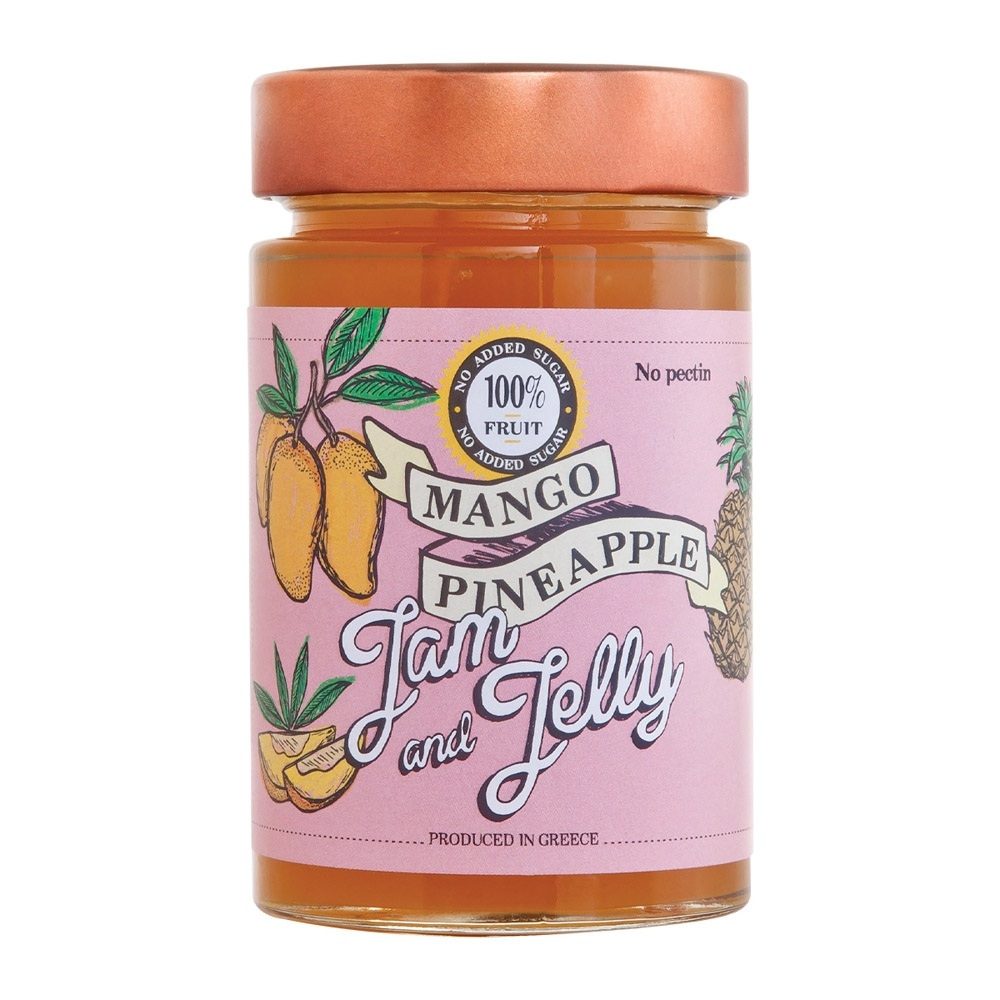 Mango, pineapple Jam Sugar Free 100% fruit (260g)